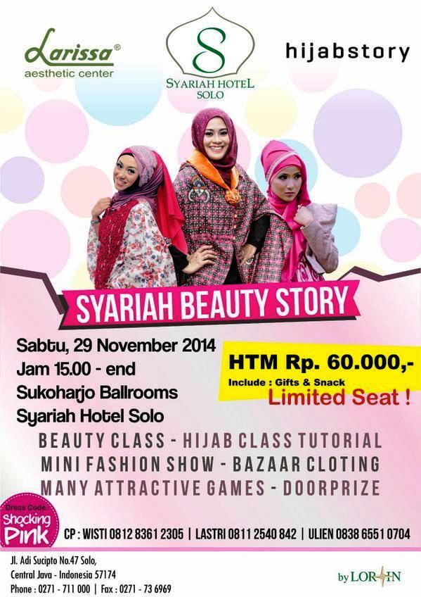 Info Liputan Blogger Solo: Syariah Beauty Story  Ahmed 