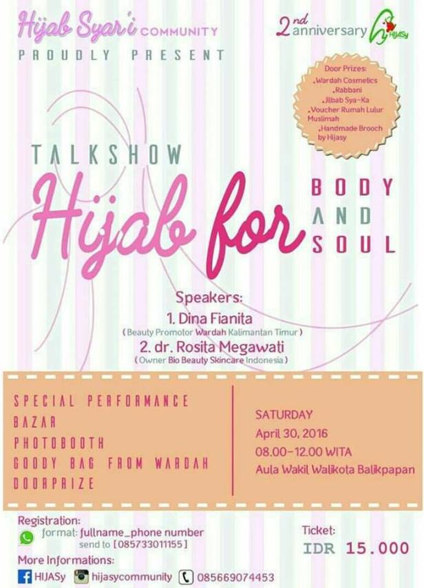 Talkshow-Hijab-syari-Community-Kartini-Kalimantan-April-2016